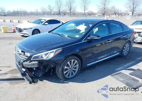 2016 Hyundai Sonata Limited from USA, damaged, VIN 5NPE34AF6GH432838